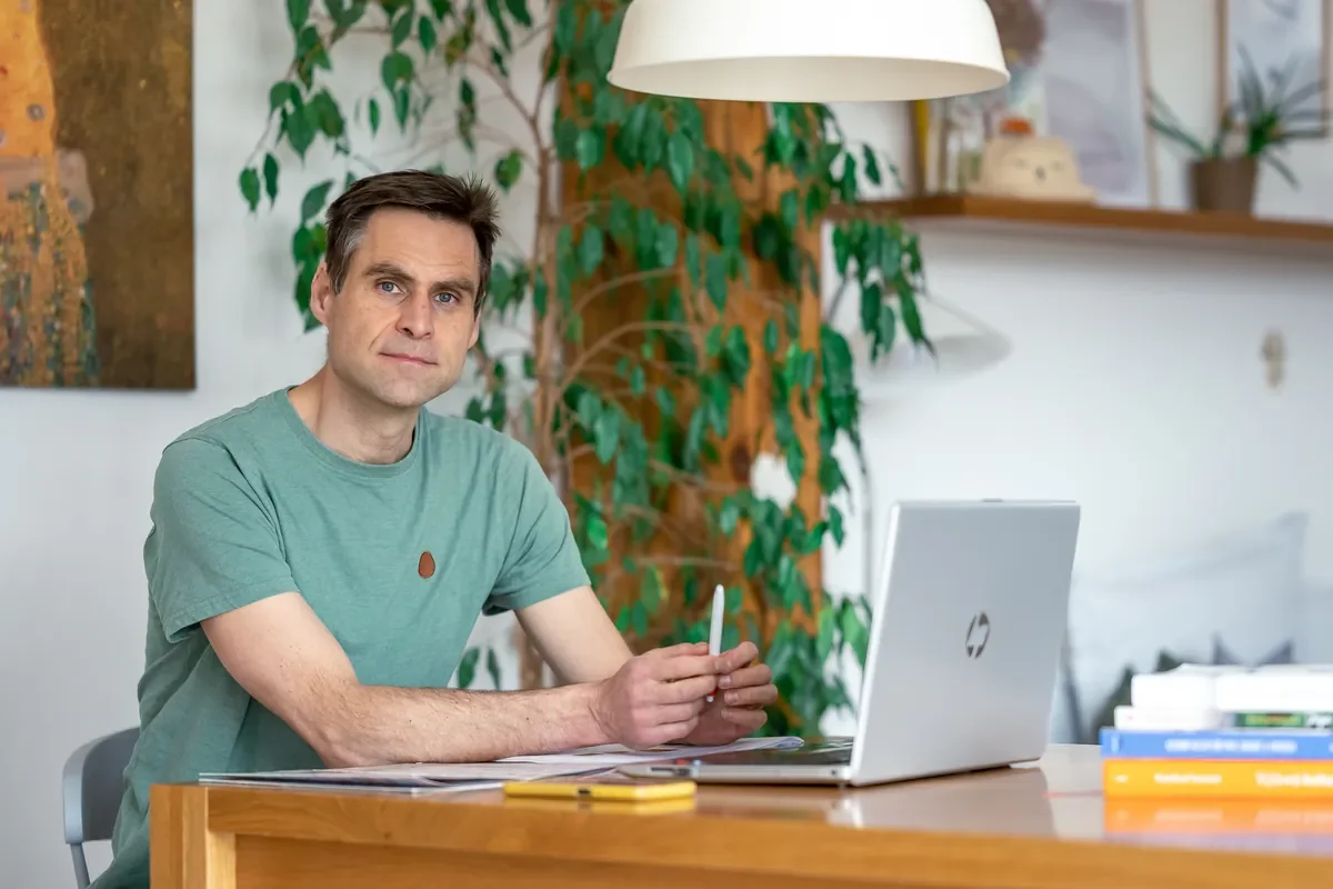 Michal Kroupa při konzultaci