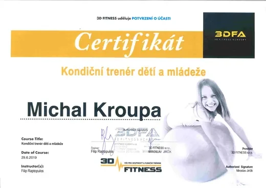 Kondiční trenér dětí a mládeže